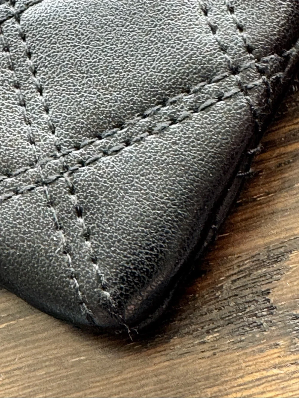 Marc Jacobs Black Quilted Wristlet NWT